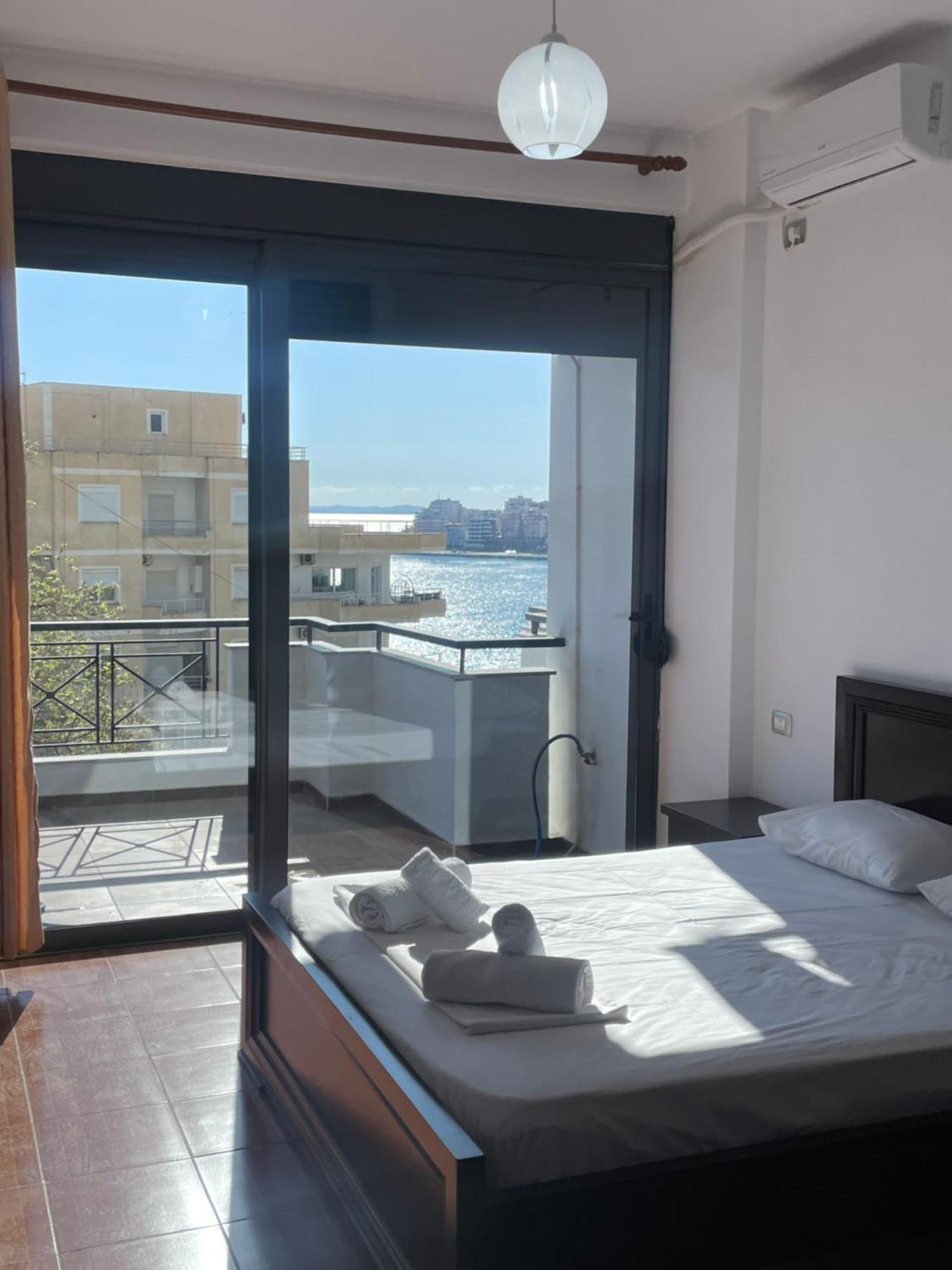 Appartamento Vista Mozzafiato Sarandë Esterno foto